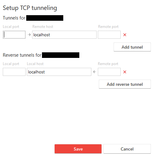 TCP Tunneling