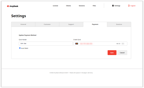 add payment method